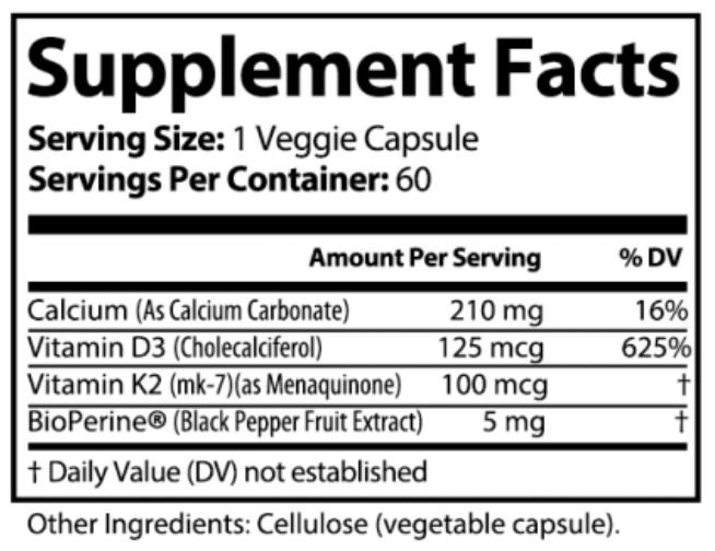 Vitamin K2/D3